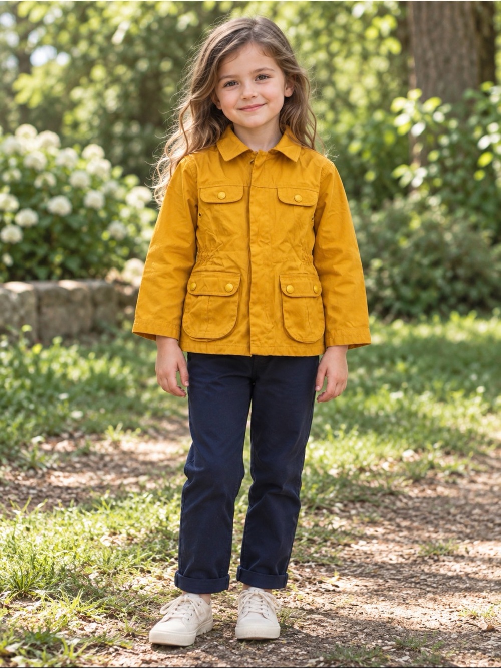 - Jacadi Paris size 4 raincoat jacket with hood